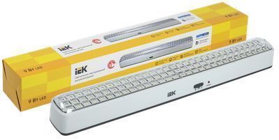 Светильник светодиодный аккумуляторный ДБА 3927 15ч 9Вт IEK