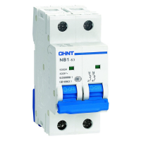 Выкл.автом.  2П  20A 6кА х-ка C (DB) (R) (CHINT) NB1-63H  NB1-63 