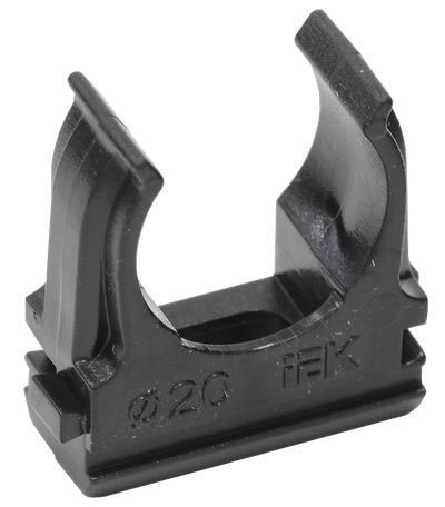 Крепеж-клипса унив. 20мм черная CF20 IEK (10 шт/комп)