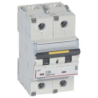 Выкл.автом.  2П  80А  хар-ка C  10кА/16кА  LGR  DX3 409228