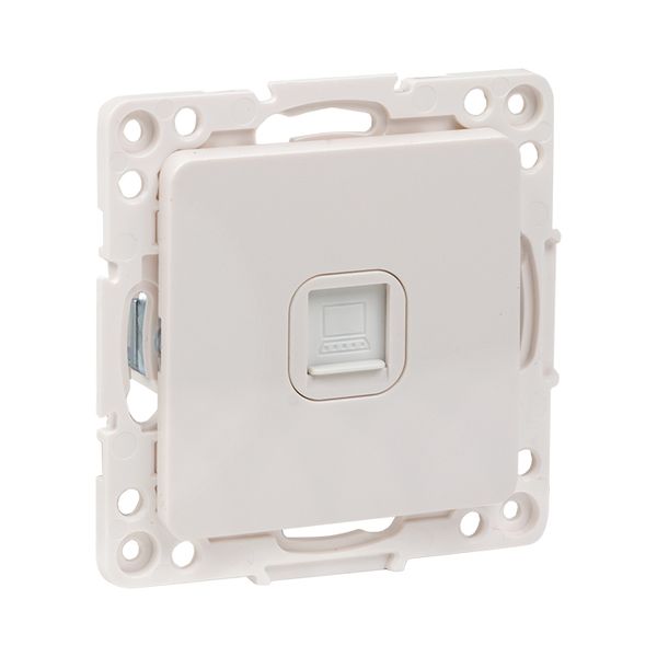 Стокгольм Механизм Розетки RJ-45 1-местной белый EKF PROxima