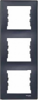 SCH Sedna Графит Рамка 3-ая вертик., SDN5801370