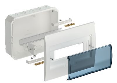 KREPTA 3 Корпус пластиковый ЩРВ-П-12 IP41 белый IEK