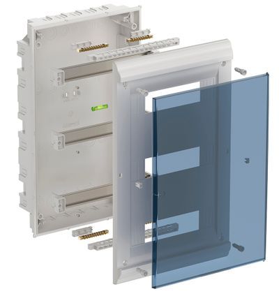 PRIME Корпус пластиковый ЩРВ-П-36 модулей встраиваемый белый IP41 IEK