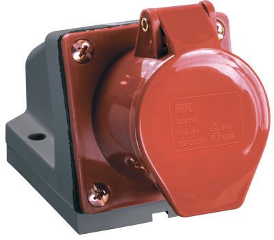 Роз.  125  32А 3Р+PЕ+N 380В IP44 стац. IEK