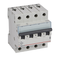 Выкл. автомат.  4П  50А  хар-ка B  6кА/10кА  LGR  TX3  Legrand
