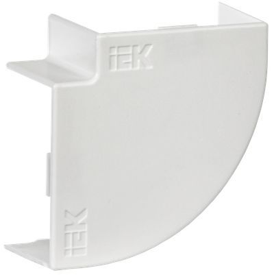ELECOR Поворот на 90град КМП 80х40 белый (4шт/компл) IEK
