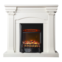 Каминокомплект InterFlame Афина ЕС с Fobos Black белая