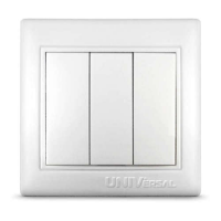 UNIVersal  Севиль  Бел.  Выкл. 3-кл. СП С0043