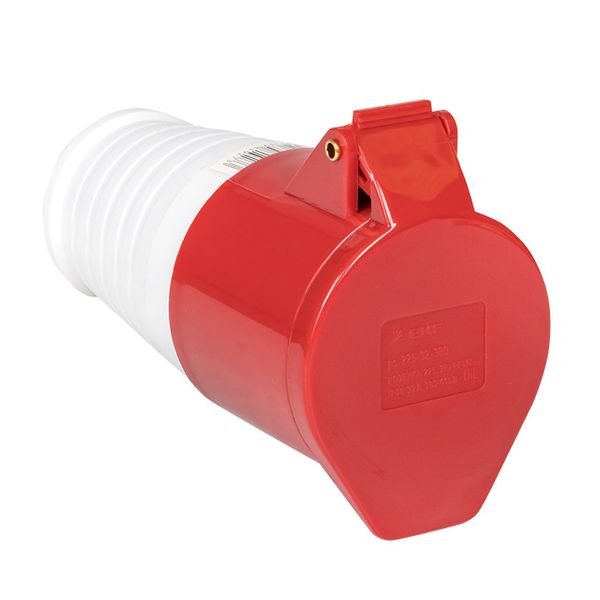 Розетка переносная 225 3Р+РЕ+N 32А 380В IP44 EKF