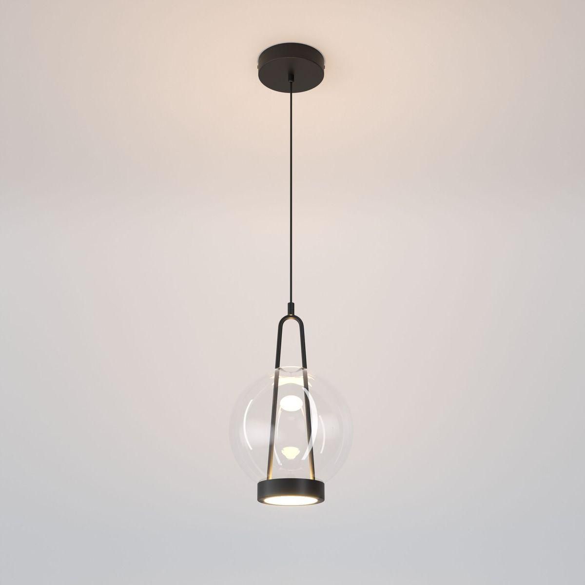 Подвесной светодиодный светильник Eurosvet Frasco 50267/1 LED черный