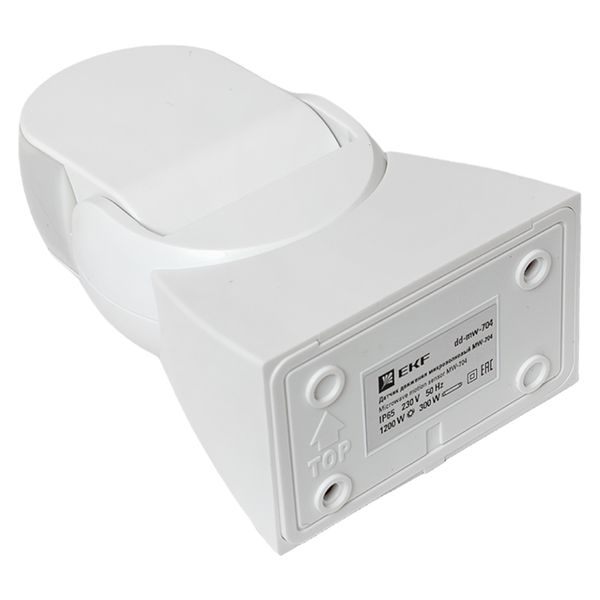 Микроволновый датчик движения бел. 1200Вт 180гр. до 15м IP65 MW-704 EKF PROxima