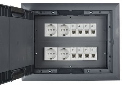 PRIMER Лючок напольный на 24 модуля ONFLOOR 24 IEK