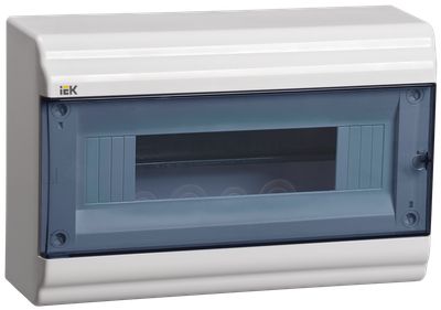 PRIME Корпус пластиковый ЩРН-П-12 модулей навесной белый IP41 IEK
