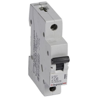 Выкл.автом.  1П  63А  хар-ка C  6кА  LGR  TX3 404034