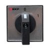 Переключатель кулачковый ПК-1-13 25А 3P "0-1" EKF PROxima