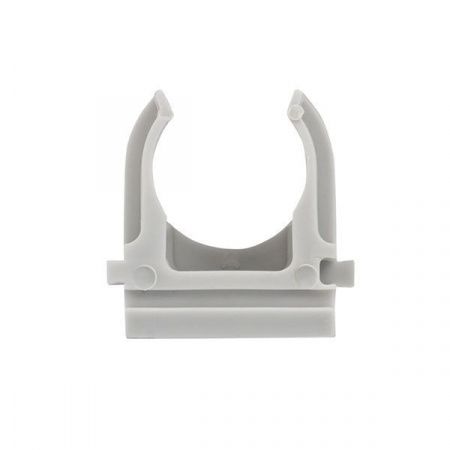 Крепеж-клипса d20 мм (10 шт) серая EKF-Plast