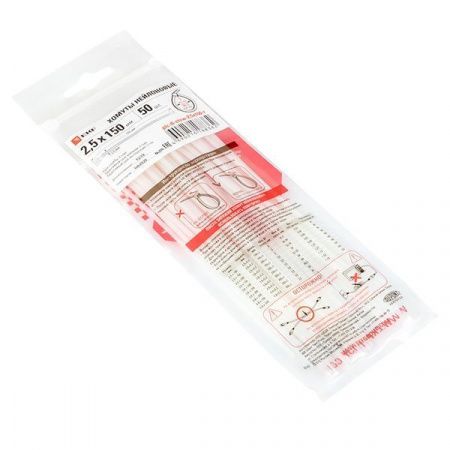 Хомут P6.6 стандартный (б), 2.5x150 (100шт) FlexLock EKF