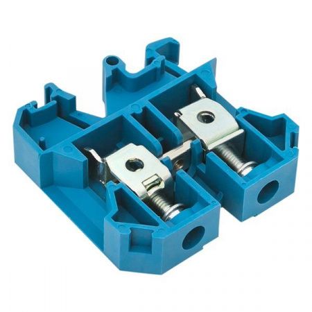 Клемма проходная винтовая JXB 16 мм2 синяя EKF