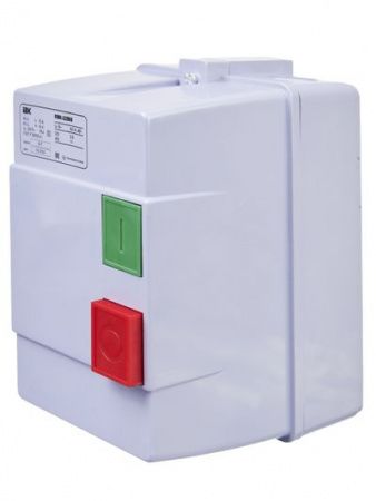 Контактор КМИ22560 25А в оболочке 220В/АС3 IP54 IEK