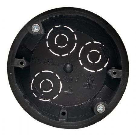 Коробка универсальная установочная КМП-020-026 с мет. лапками и крышкой (80x45) EKF