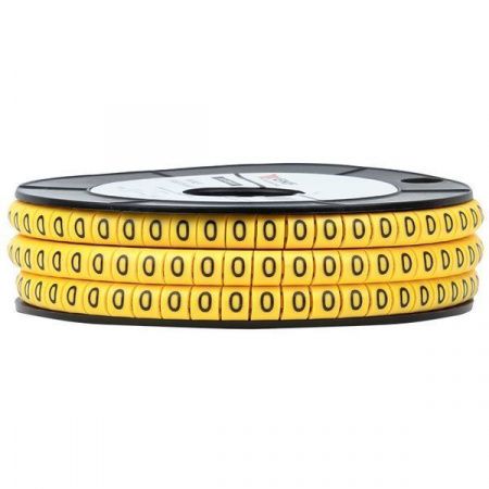 Маркер кабельный 4,0 мм2 "0" (500 шт.) (ЕС-2) EKF PROxima