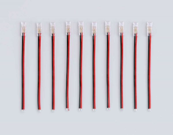 Соединитель гибкий односторонний AMBRELLA LIGHT ILLUMINATION COB 12/24V для лент 5mm (2 конт.) (10шт. в комплекте) GS7373