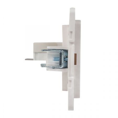Стокгольм Механизм Розетки RJ-45 1-местной белый EKF PROxima