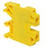 Клемма проходная винтовая JXB 6 мм2 желтая EKF