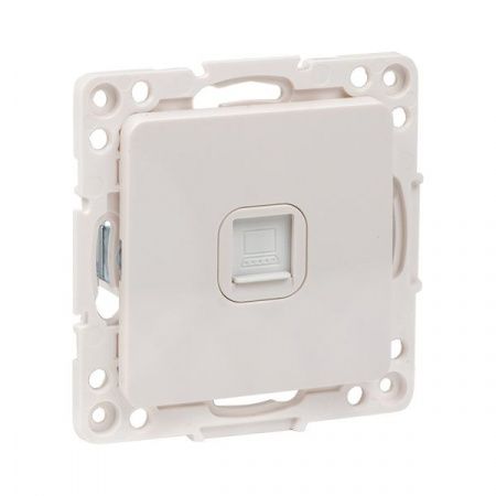 Стокгольм Механизм Розетки RJ-45 1-местной белый EKF PROxima