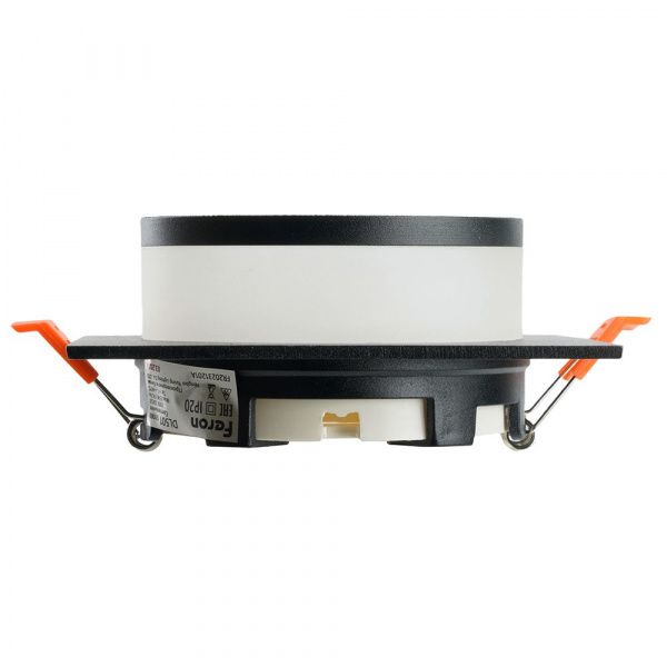 Светильник встраиваемый Feron DL501 потолочный GX53 черный квадрат 51088