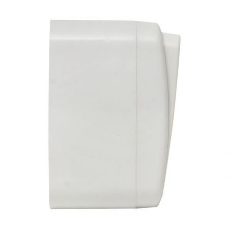 Минск Выключатель 2-клавишный ОП 10А с индикатором белый EKF