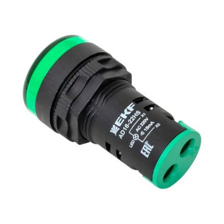 Матрица светодиодная AD16-22HS зеленый 230 В AC EKF PROxima