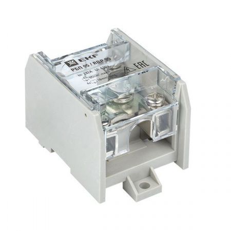 Распределительный блок проходной РБП 95 (1x95-4x16 мм2) 232/100А EKF PROxima