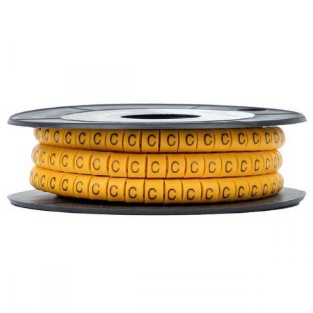 Маркер кабельный 2,5 мм2 "C" (1000 шт.) (ЕС-1) EKF PROxima