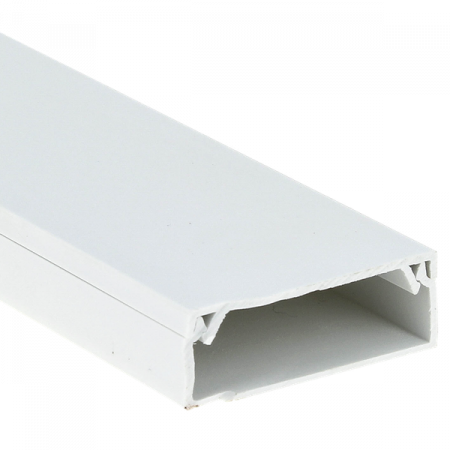 Канал кабельный (100x40) (8 м) белый EKF-Plast
