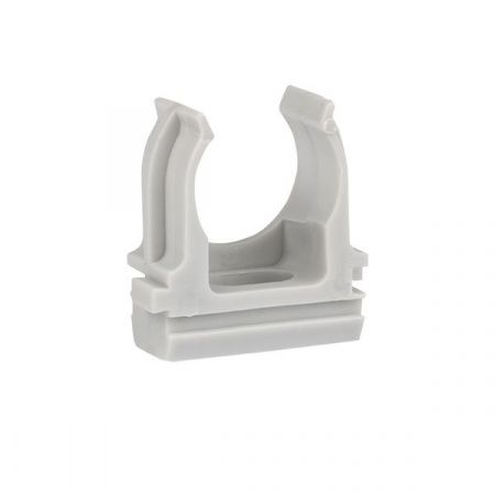 Крепеж-клипса d20 мм (10 шт) серая EKF-Plast