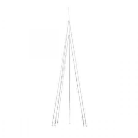 Мачта молниеприемная L=8м, D=40мм (+ коробка с растяжками) AL/NI EKF PROxima