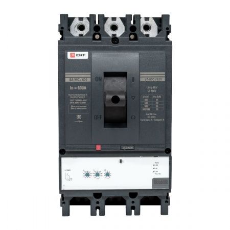 Выключатель автоматический ВА-99C 630/630А 3P 45кА EKF