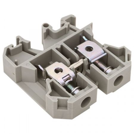 Клемма проходная винтовая JXB 6 мм2 серая EKF