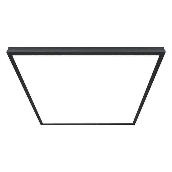 Светодиодная панель Feron AL2117 встраиваемая Армстронг 40W 6500K черный ЭПРА в комплекте 51338