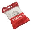 Розетка 1-местная СП с/з Минск 16А белая с защ. штор. с USB 1А EKF