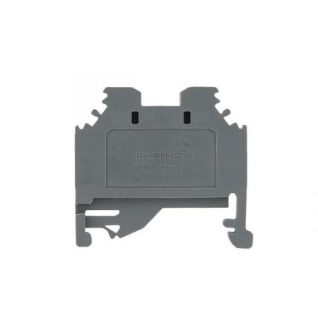 Колодка клеммная пружинная JXB-S-2.5 24А серая EKF PROxima