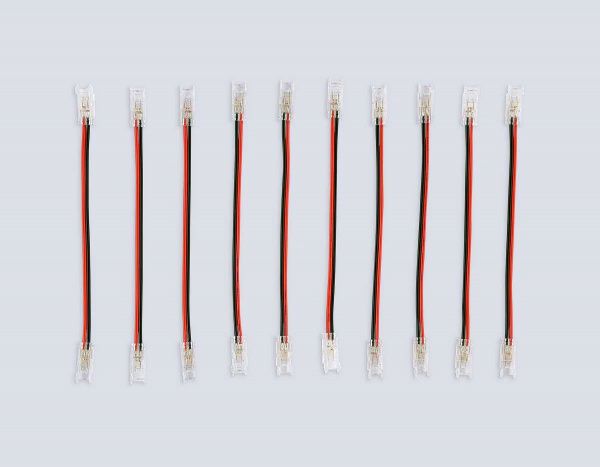 Соединитель гибкий двухсторонний AMBRELLA LIGHT ILLUMINATION COB 12/24V для лент 5mm (2 конт.) (10шт. в комплекте) GS7885