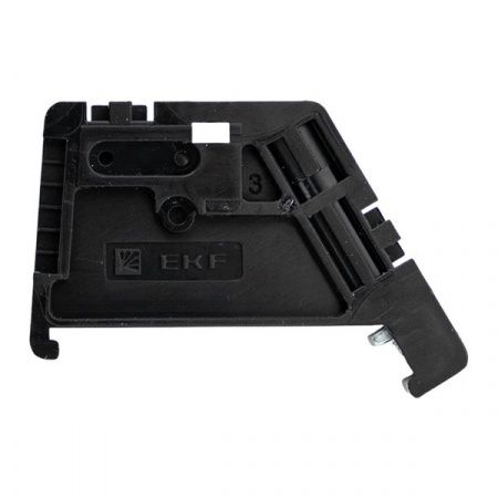Зажим на DIN-рейку пластиковый 1 винт EW EKF PROxima