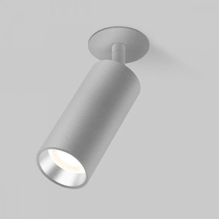 Встраиваемый светодиодный спот Elektrostandard Diffe 25052/Led серебряный a058172