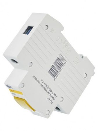 Лампа сигнальная ЛС-47 неон желтая IEK