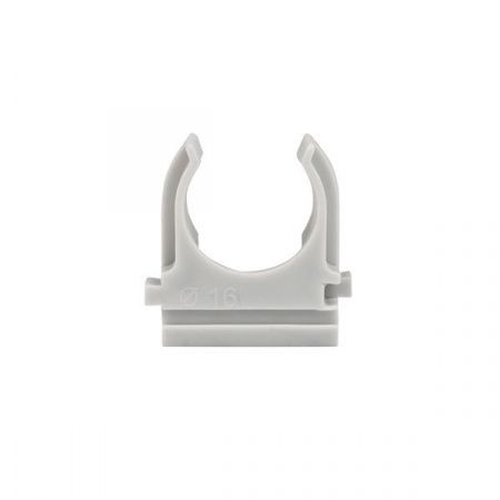 Крепеж-клипса d16 мм (100 шт) серая EKF-Plast