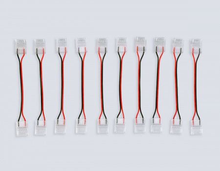 Соединитель гибкий двухсторонний AMBRELLA LIGHT ILLUMINATION COB 12/24V для лент 12mm (2 конт.) (10шт. в комплекте) GS7898