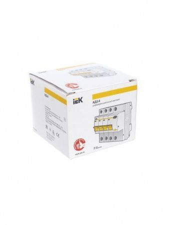 KARAT Дифференциальный автомат АД14 4P 25А 30мА тип AC IEK